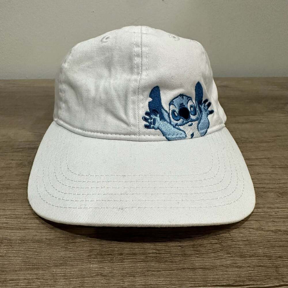Joe Fresh Disney Stitch Embroidered White Baseball Cap